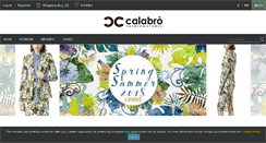 Desktop Screenshot of calabromoda.com